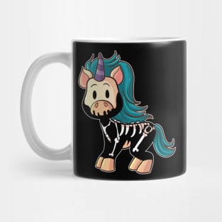 Knarf the Kawaii Cute Goth Unicorn Mug